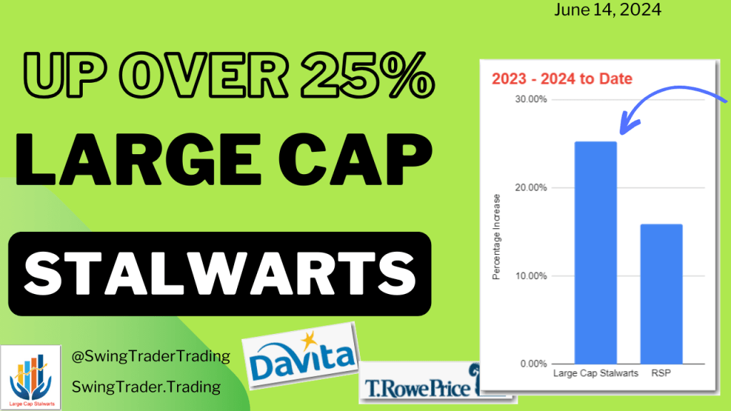 Large Cap Stalwarts Update 6/14/2024 – Up&nbsp;25%