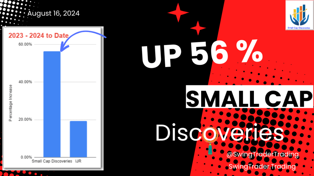 Up 56% – Small Cap Discoveries Portfolio Update – August&nbsp;2024