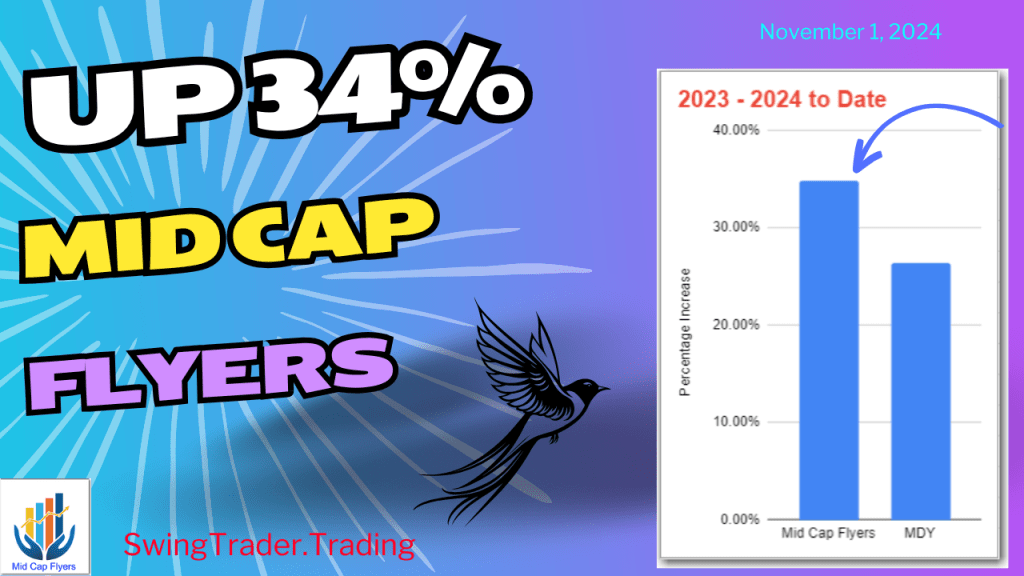 Up 34% – Mid Cap Flyers Portfolio Changes – November&nbsp;2024